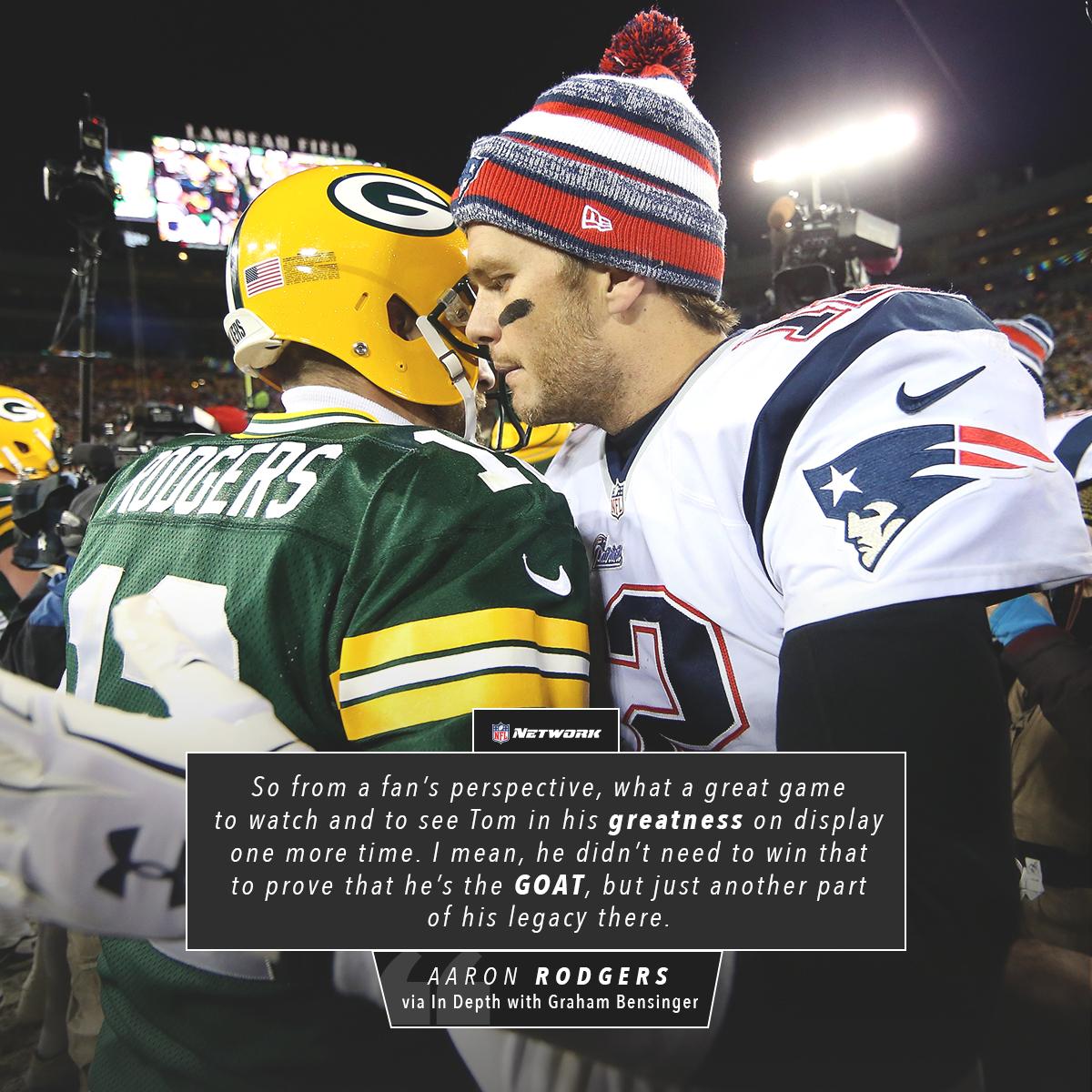 tom brady aaron rodgers