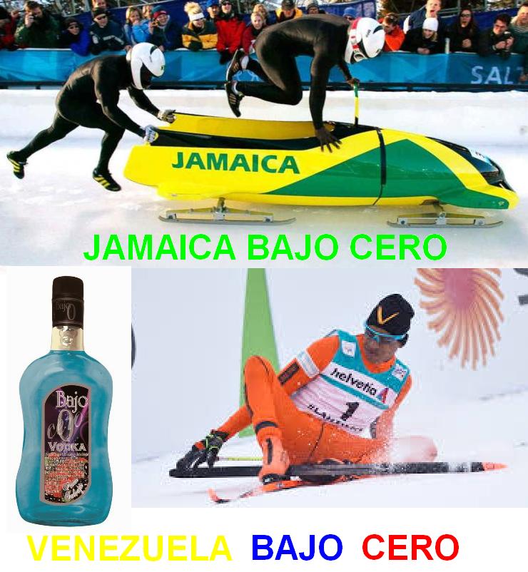 Ni la Radio Rochela podría hacer una parodia tan chistosa de la película Jamaica Bajo Cero. Hecho en Socialismo papacitos y mamacitas.