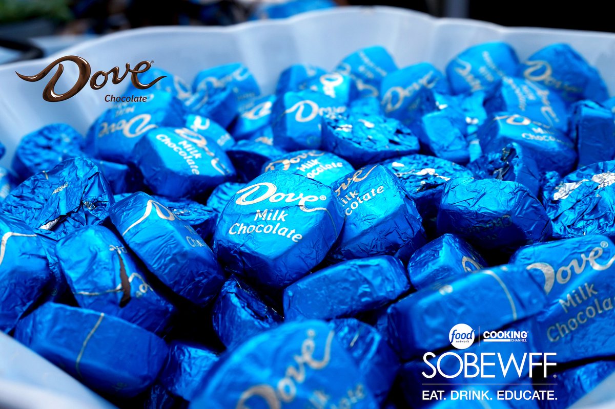 SOBEWFF's tweet photo. Enjoy the sweet side of #SOBEWFF too! @DoveChocolate can be found @GoyaFoods Grand Tasting Village this weekend! #ChoosePleasure #DoveSweeps https://t.co/Ih31DJhdsc