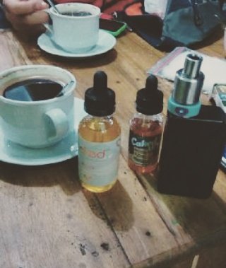 Kopi hitam nyot nyot