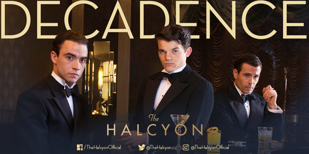 Only the best hotels provide a touch of decadence. What was your favourite set in the series? #TheHalcyon