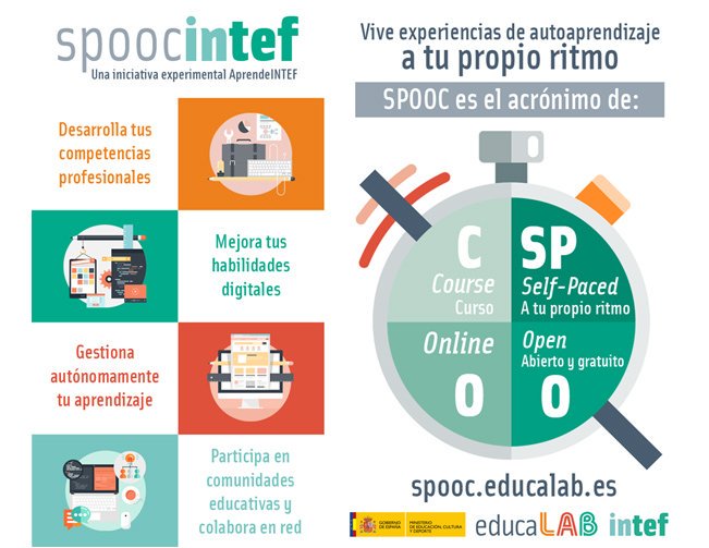educaSGCTIE's tweet photo. Aprende a tu propio ritmo: Oferta #SPOOCINTEF #EduPLE y #RespetoEnRed para cursar sin fechas límite https://t.co/t9ildA2iBd vía @educalab https://t.co/m8LO19uAj2