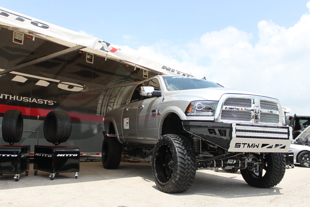 NittoTire's tweet photo. Beefy tires for a beefy truck!
#NittoTire | #TrailGrapplers | #STMW | #ShowTimeMetalWorks | #Dodge | https://t.co/bO1fK07zdy