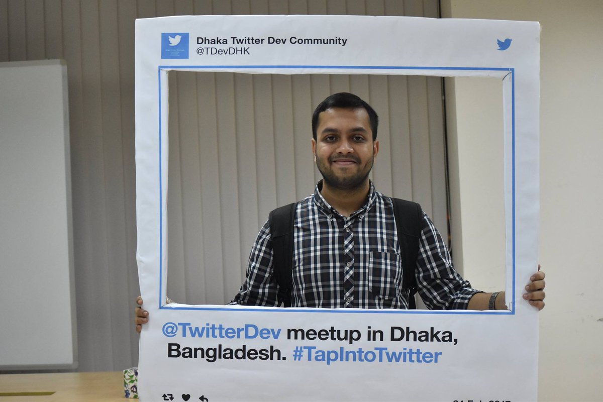 pranjalcborty's tweet photo. An awesome day with a bunch of awesome people ! @sunnat629 @fordsafwan @TwitterDev @TDevDHK 

#TapIntoTwitter 😁 https://t.co/jnbGCNhdY4