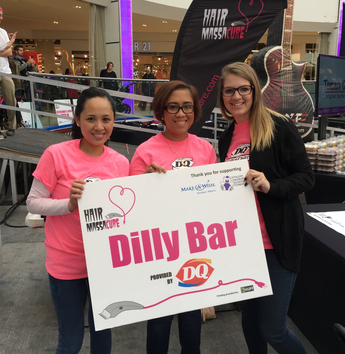 NorthernABDQ's tweet photo. We are hanging out &amp; handing out Dilly Bars @HairMassacureNA to support @MakeAWishCA and our @StolleryKids https://t.co/TdbqxV2sjm