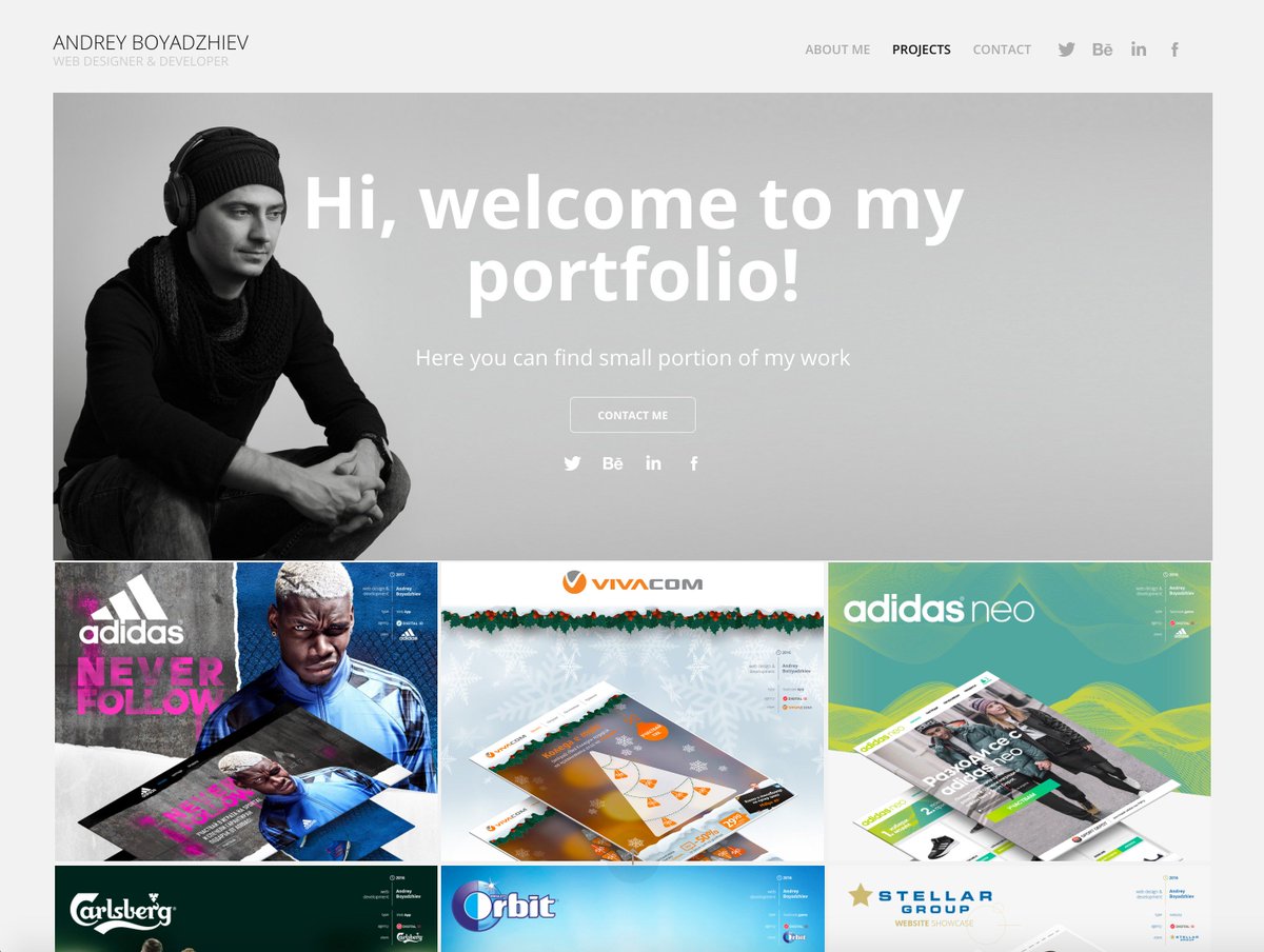 Cray_Digital's tweet photo. I decided just to check @AdobePortfolio and the next thing you know i end up with brand new portfolio website https://t.co/iNyz4e1ZxR 😁 https://t.co/4x8IFT1BNF