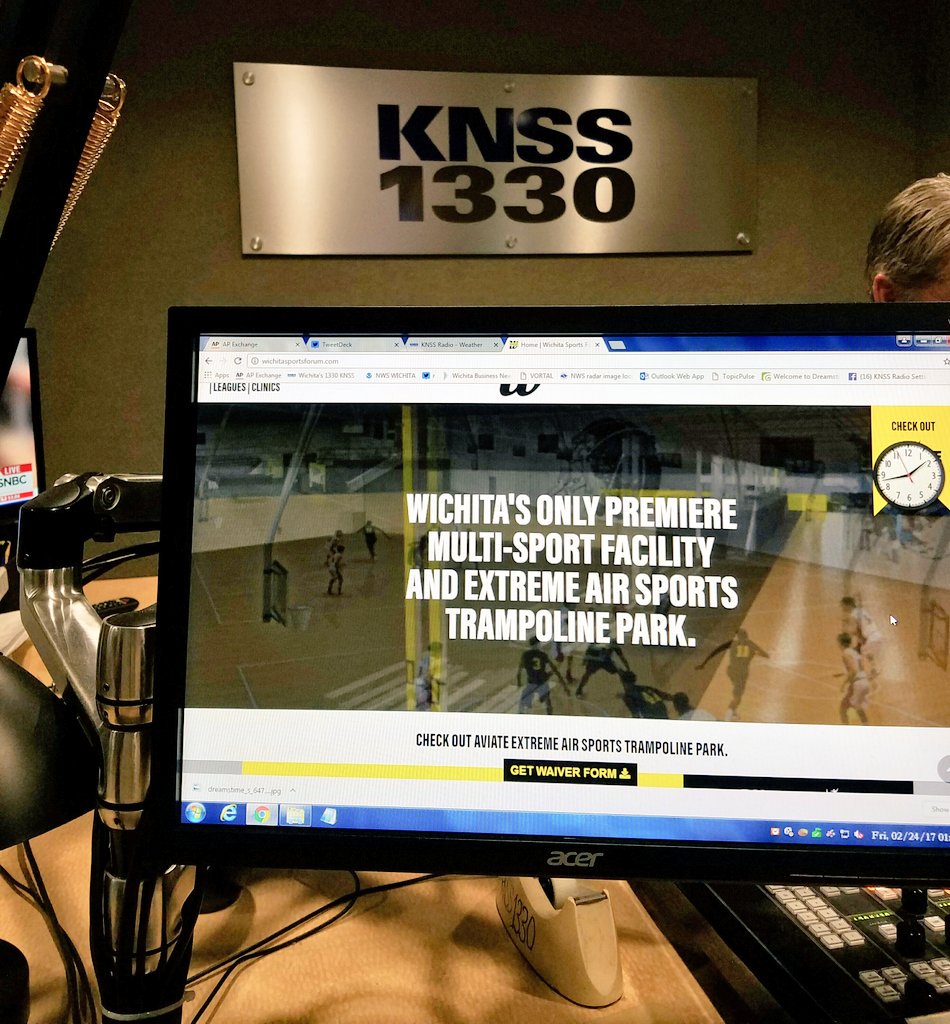 ICTSportsForum's tweet photo. Had a nice chat with the #KNSS crew this afternoon. Listen for us tomorrow at 8AM on @knssradio! https://t.co/BOVf1NqcZZ
