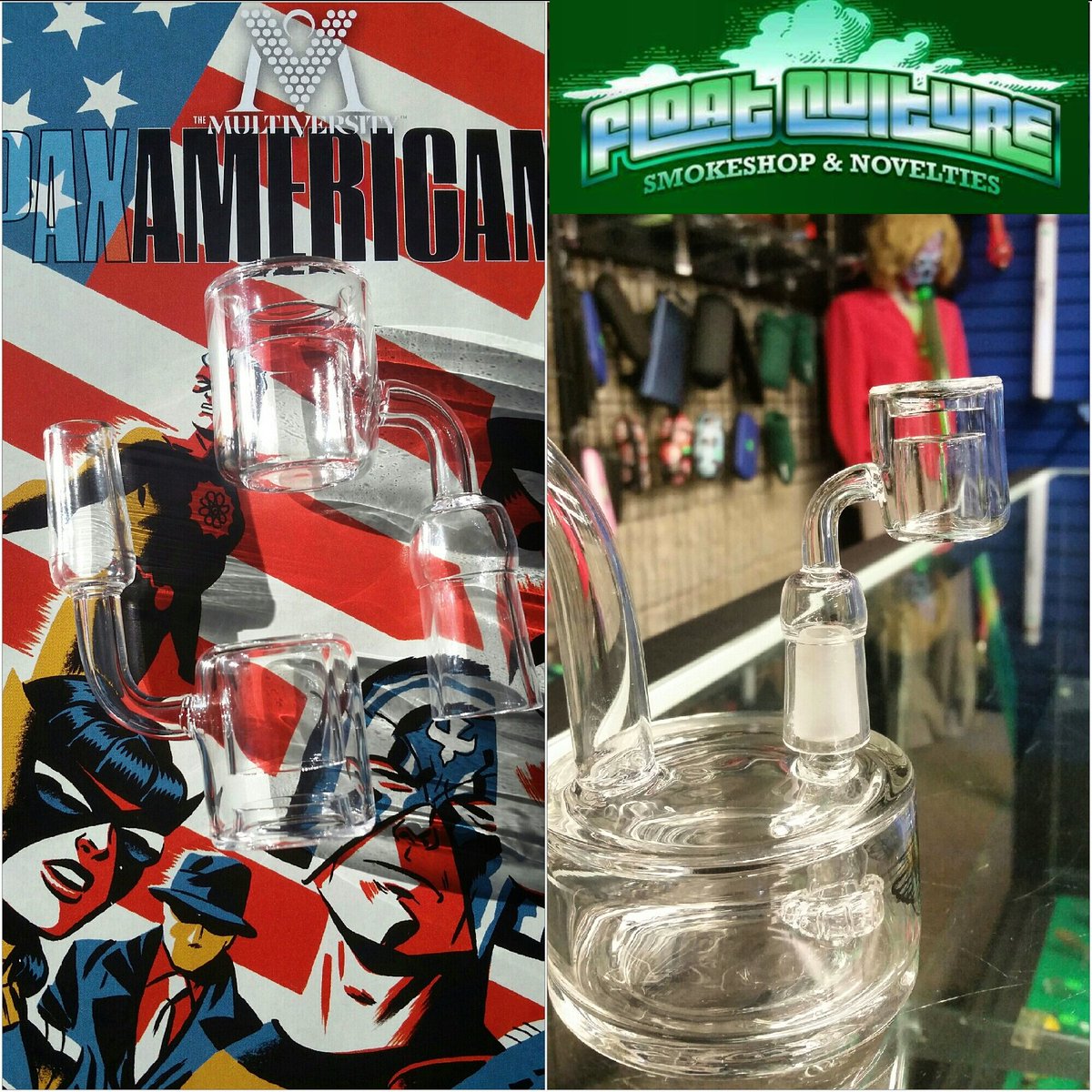 floatculture's tweet photo. Thermal style bangers available #floatculture #rhodehighland #beastcoast #hightimes #comicart #420 https://t.co/Ww4x0w8YsX