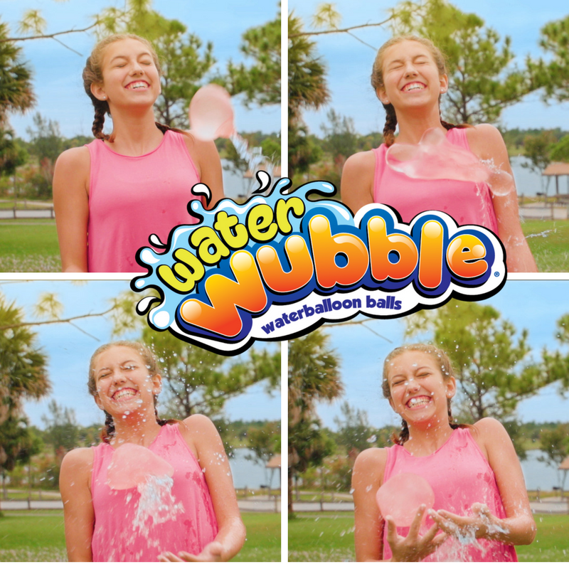 SuperWubble's tweet photo. NEW #WaterWubble Water #BalloonBalls splash, but don't pop. Refill them hundreds of times! AT TOYS"R"US! #Summer2017 #summeriscoming #smile https://t.co/GkHRxmjqXh