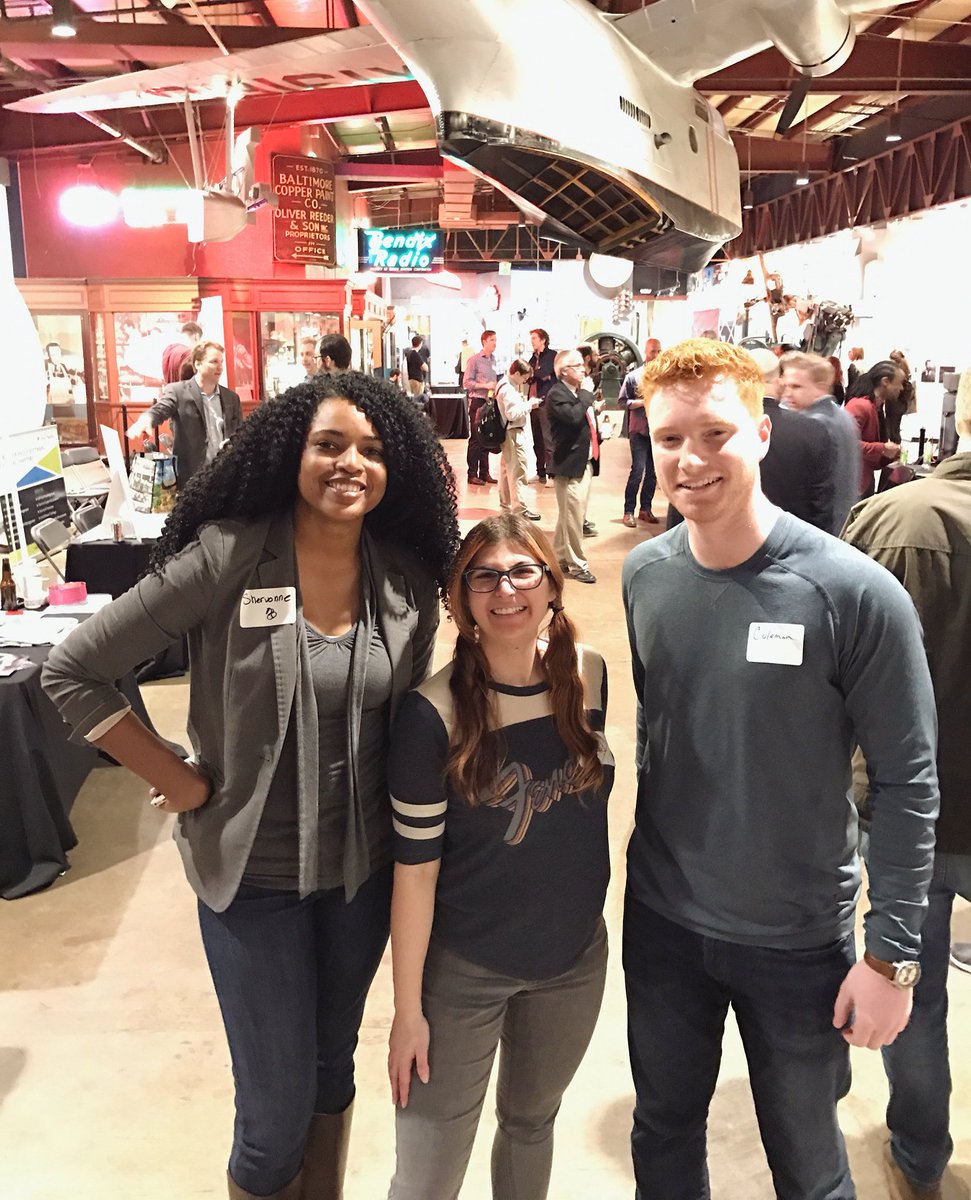 sparkbmore's tweet photo. Fun time at @TechnicallyBMR's #networkbmr17! Thanks for naming our community Best: CTO, Meetup Organizer, #Slack &amp; #Coworking Manager! https://t.co/cuIxlAazoC