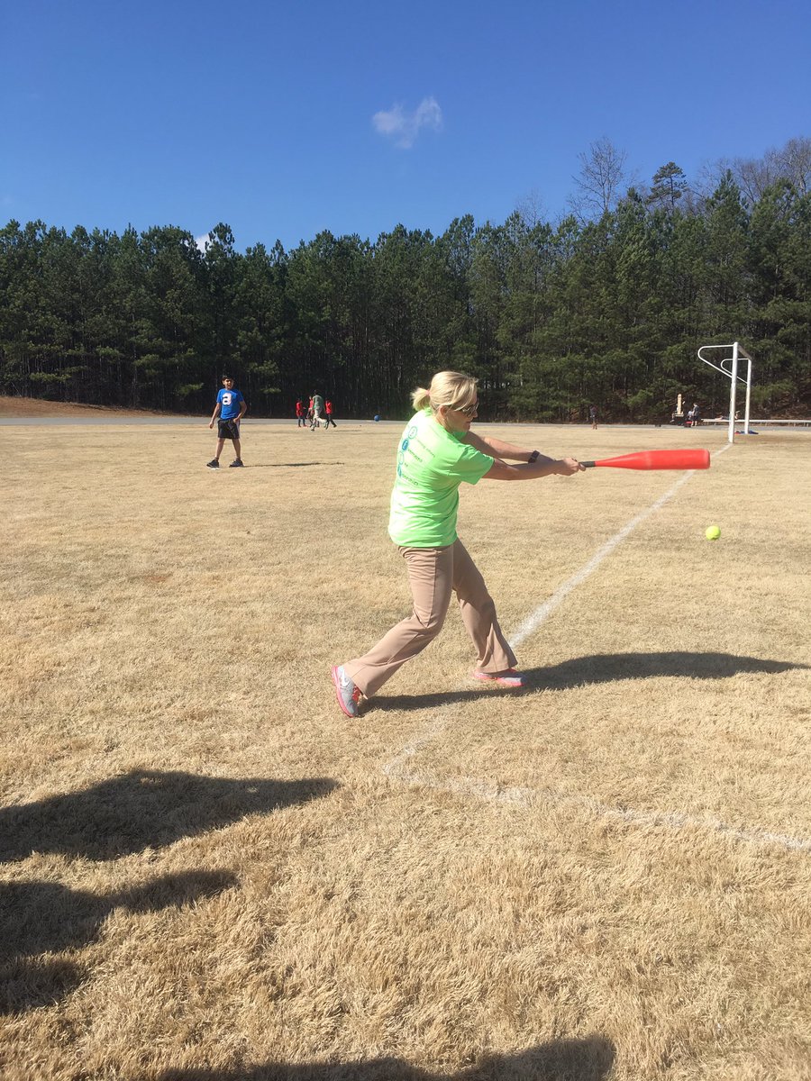 Coach_Steyn's tweet photo. Love to see teachers being kids! @American_Heart #TheGreatReplay https://t.co/Hqqz6hrMZE