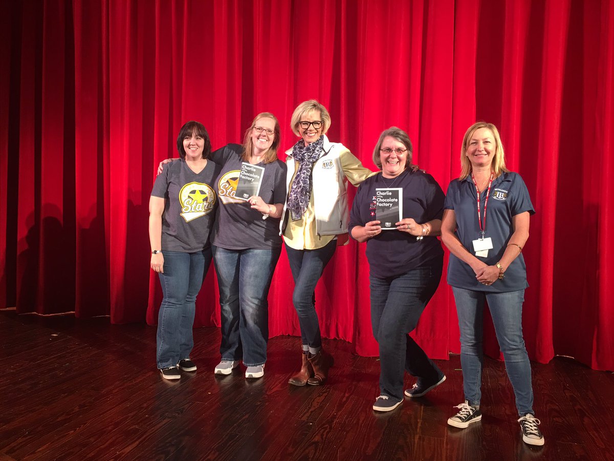 Lisa_Dastous's tweet photo. 4th Grade Team at The Rose of Athens watching Charlie and the Chocolate Factory with our kiddos!! #BESFabFeb https://t.co/kqO2j3Cjm1