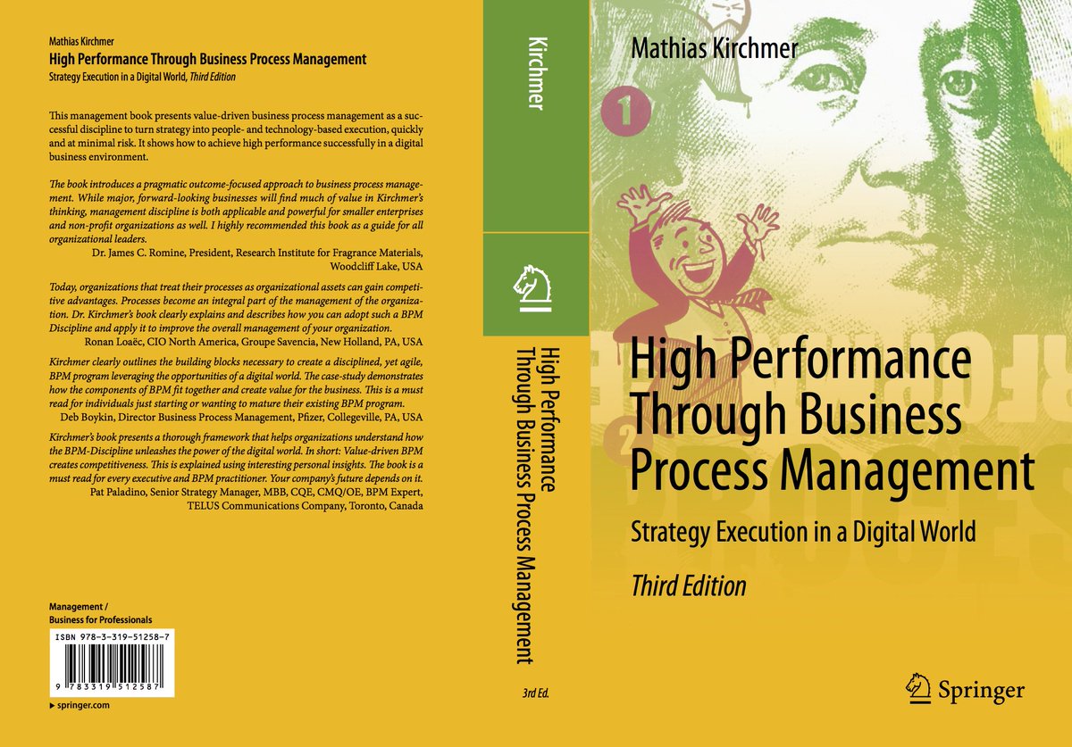 BPM_D's tweet photo. Excited to announce the 3rd-edition of our co-founder, @mtki2006's book "High Performance Through BPM" will be available March 3, 2017! #BPM https://t.co/w6fqVYR8ai