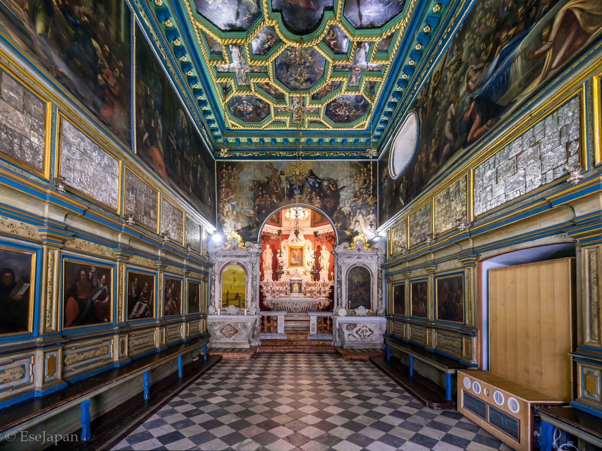 EseJapan's tweet photo. Inside Our Lady of the Rocks church, #Perast #Montenegro https://t.co/tOW13E0hXy
