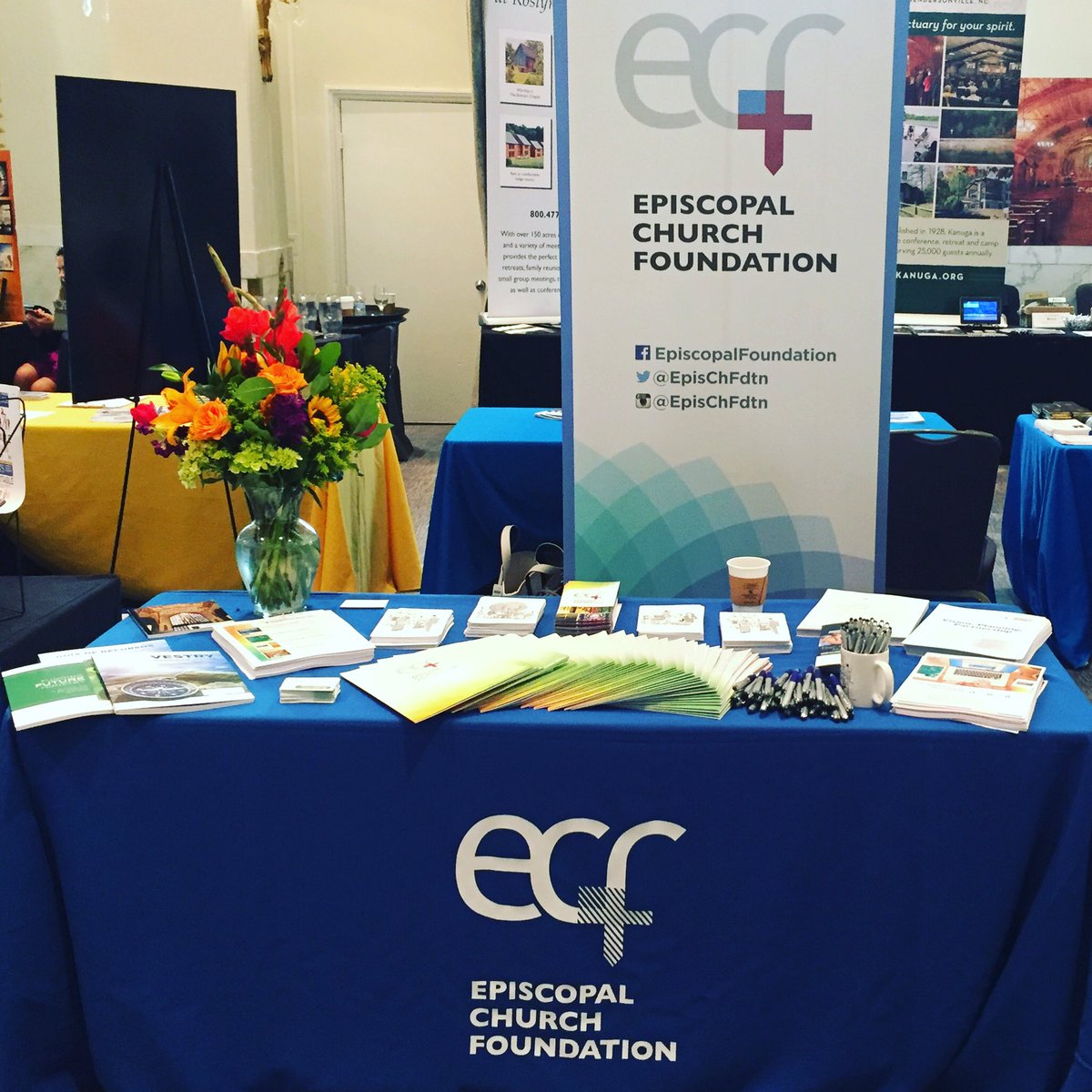EpisChFdtn's tweet photo. If you're at #ceep2017, stop by our table and say hello! #ECF https://t.co/JjsImZevJp