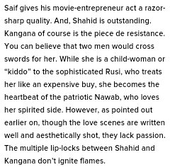 bebo93dec's tweet photo. All criticism praises my Ruisi 😭😭
#rangoonreview 
#SaifAliKhan https://t.co/hrcJtegsNs