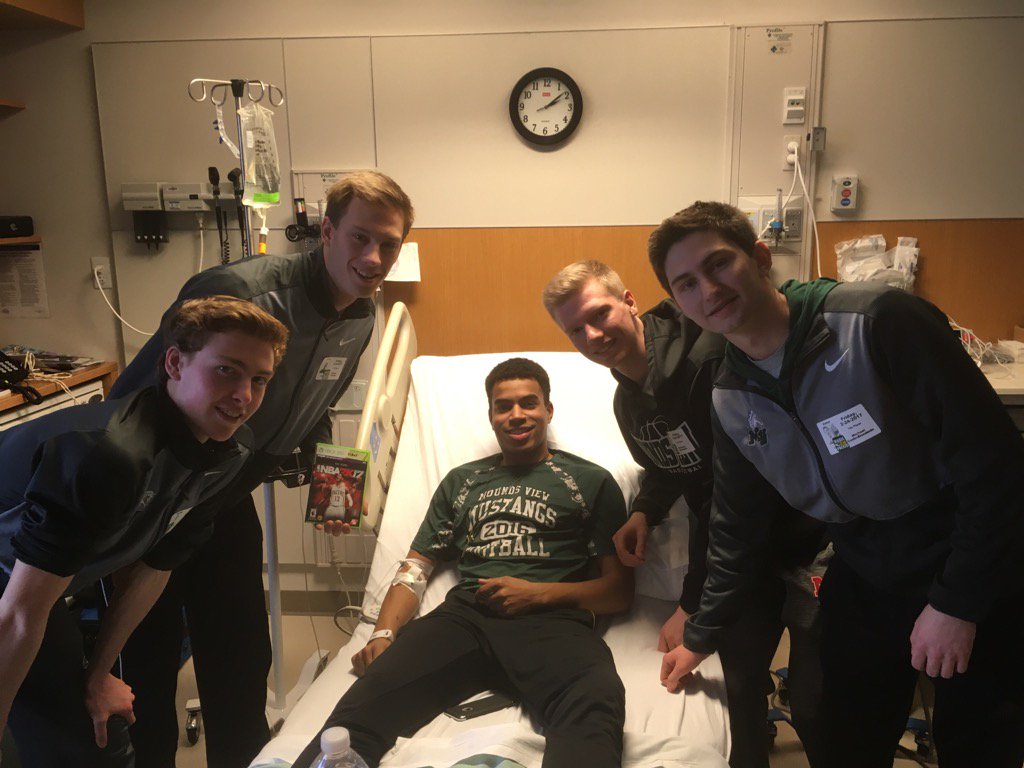 MVMustangsHoops's tweet photo. We are with you Charlie! https://t.co/BbUItMyhre