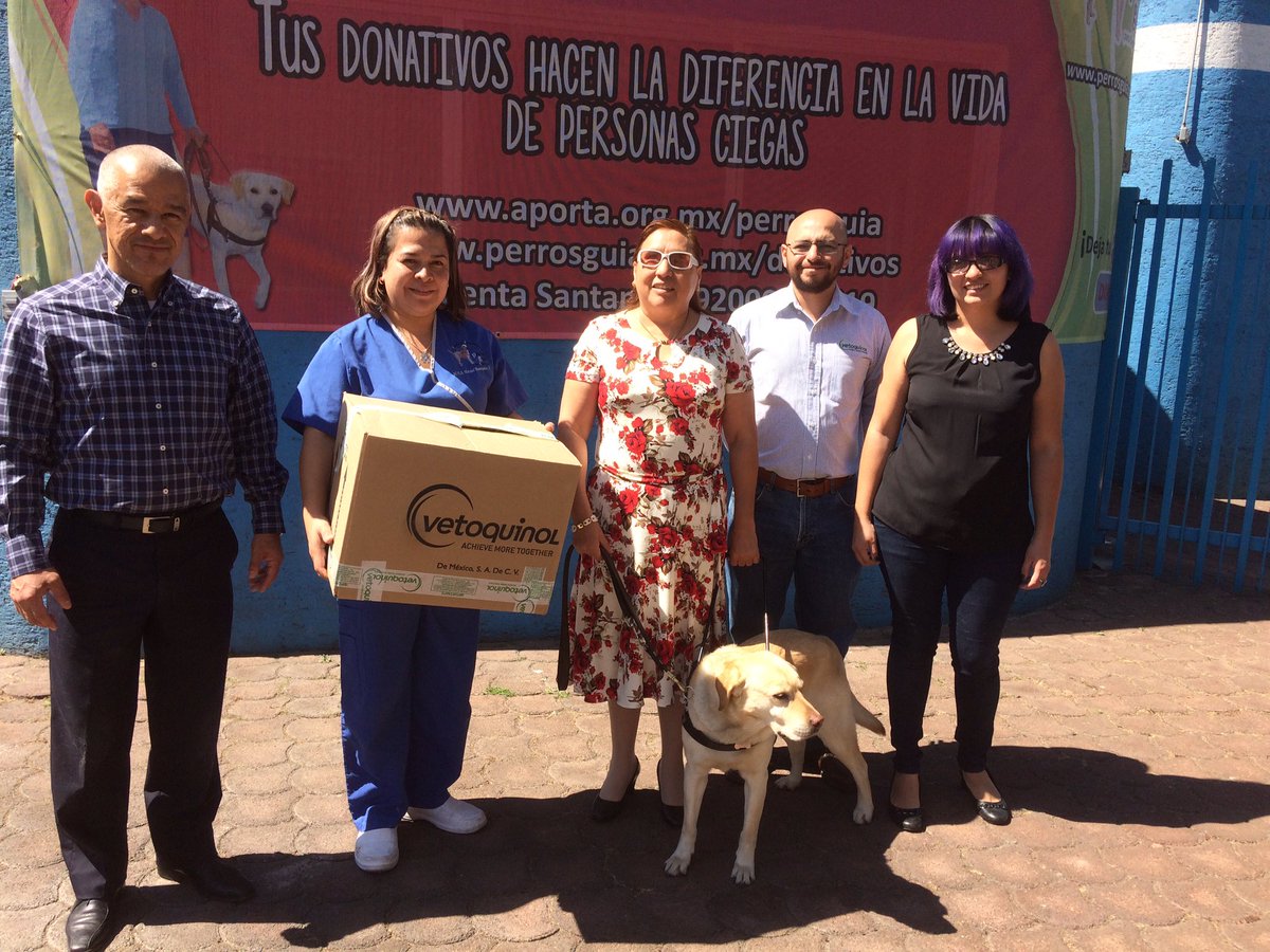 perrosguia's tweet photo. Gracias a Vetoquinol de México por su visita a nuestra Escuela y la donación de desparasitante externo para perros https://t.co/7yBsAYqdqV