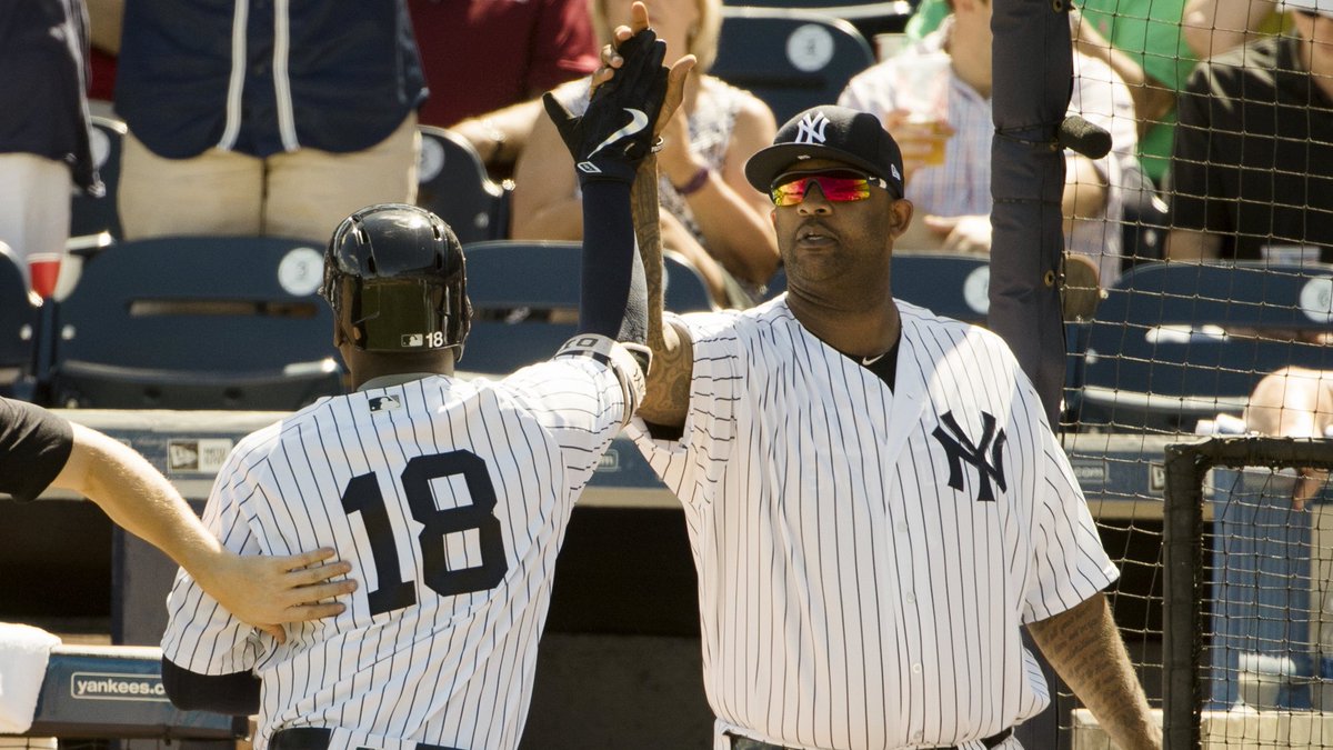 Yankees's tweet photo. #StartSpreadingTheNews, the #Yankees win their #NYYSpring opener!

FINAL: Yankees 9, Phillies 4. https://t.co/6cpejyZeAp