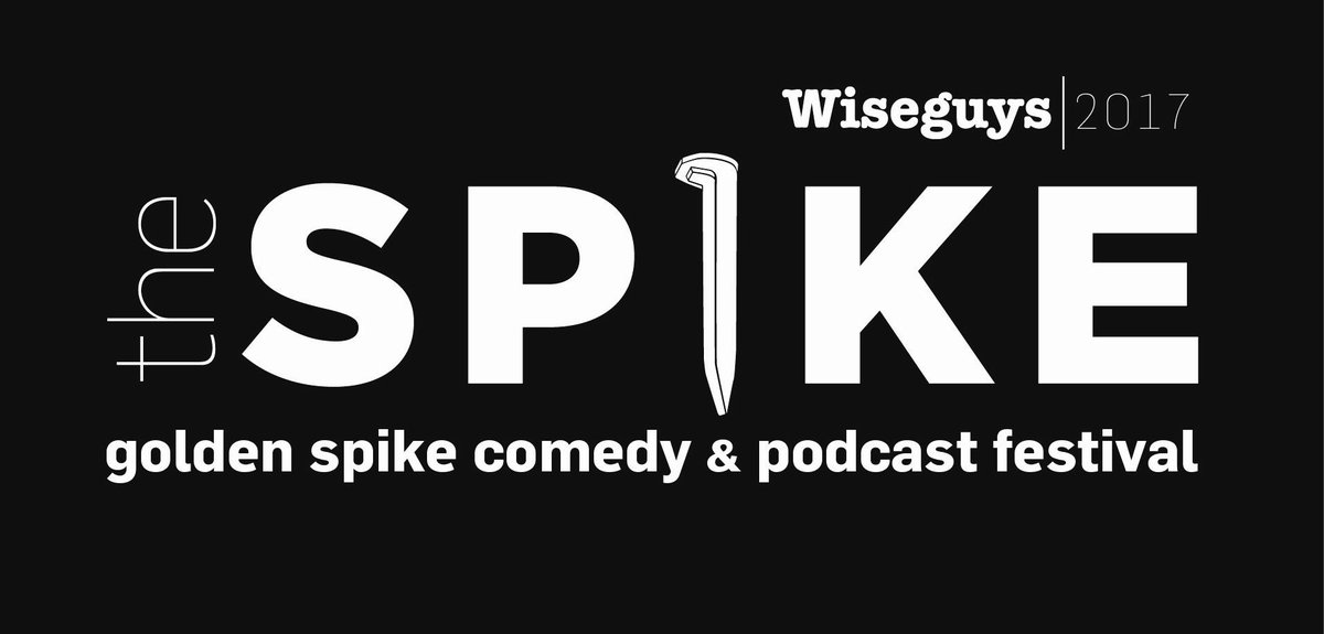 GoldenSpikeCF's tweet photo. It's happening! #GSCF17 #thespike @WiseguysUtah @DowntownSLC @nickvatterott @nottjmiller @margaretcho @thedollop @NeverNotFunny @Shaydozer https://t.co/pezaA1uSNM