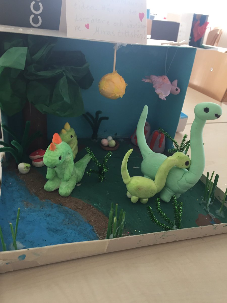 Tänk vad barn kan göra med en skokartong. Framsteg inte bara med det digitala arbetet... #klockargårdensskola