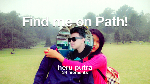 heruputra2's tweet photo. Find me on #Path now! Go to https://t.co/JRVqNLCKEg https://t.co/fSnjBJtnml