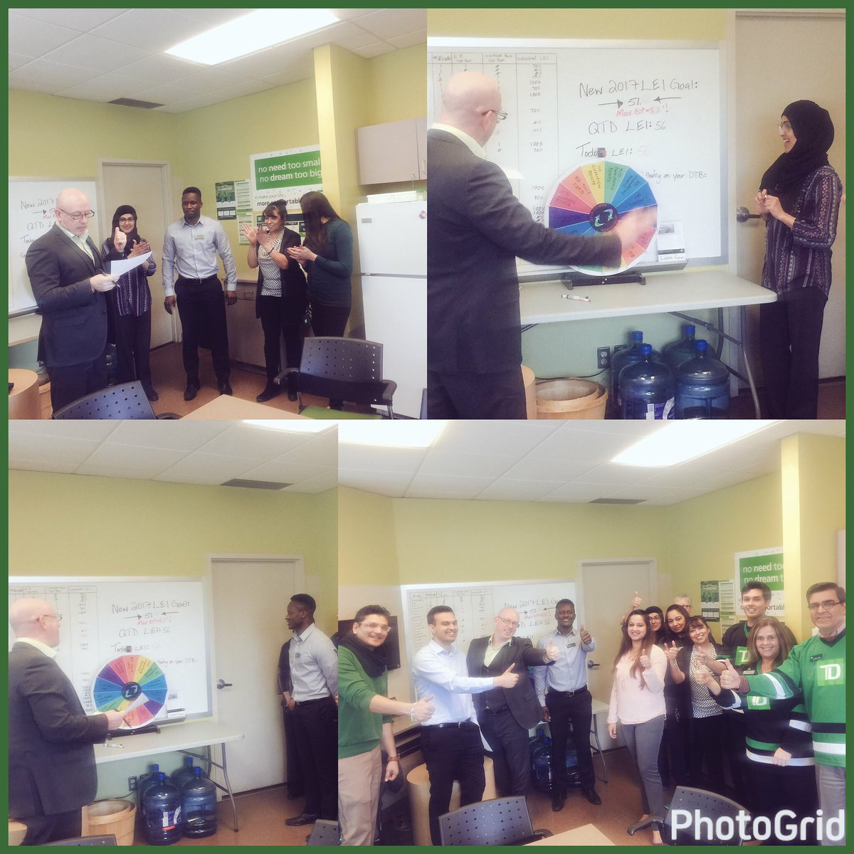 TD8333's tweet photo. Stopping the world with this enthusiastic bunch!! #legendary #movingonup #dreamteam #ouryear https://t.co/UKGbyyKsbl