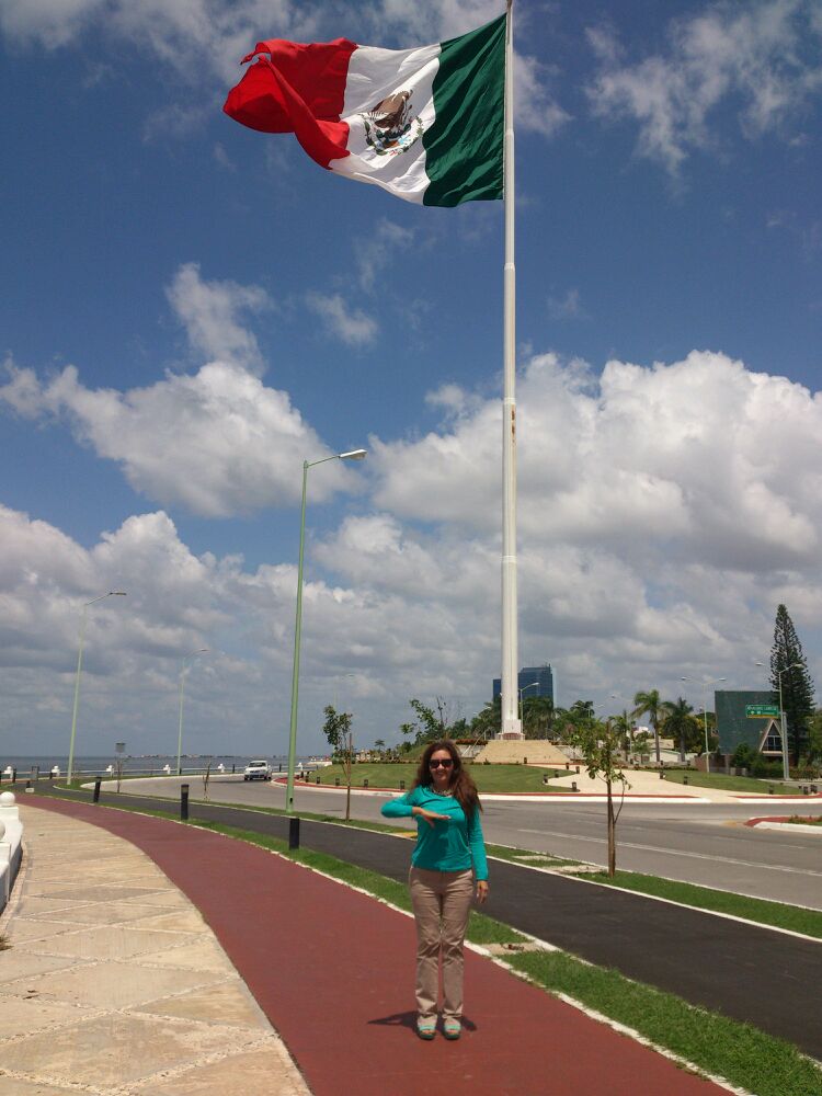 BerthaParedesM's tweet photo. Desde cualquier ubicación, nuestro símbolo patrio nos identifica como Mexicanos y refrenda nuestra independencia #DiaDeLaBandera #24feb2017 https://t.co/cNJMvcNGva