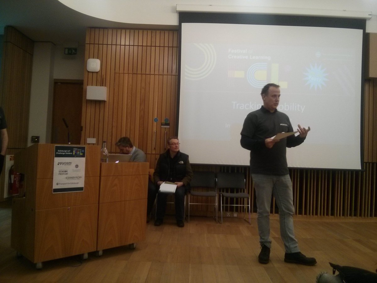 The end of a very creative week #IoTChallenge. Thanks to @pycomIOT for sponsoring this event.