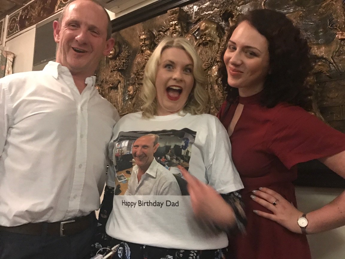 Laura_Britten's tweet photo. The reason I love working @searchlabs is because they threw my dad @aluntdavies a birthday party! #WeAreSL https://t.co/S5bnalOtfh