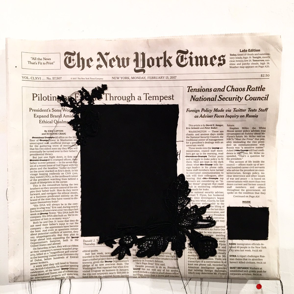 theinvisibledog's tweet image. "Marked Urgent" Weekend Pop Up Show at @GroundFloorBK #FreePress 1/3 sale goes to #committeetoprotectjournalists Art work @spencermerolla