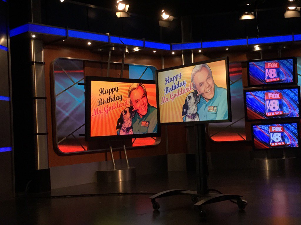 86 today !! The legend Dick Goddard Happy Birthday!! 