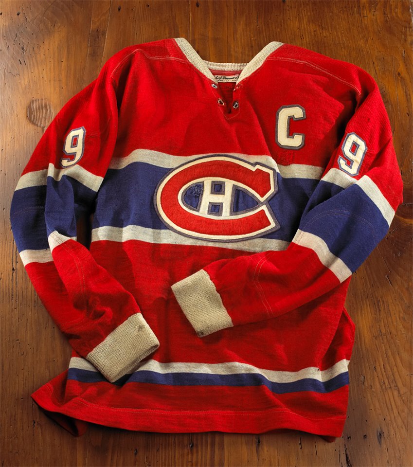 Montreal Canadiens NHL Maurice Richard Vintage Hockey Jersey