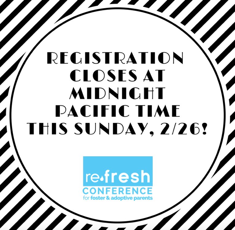 TheRefreshConf's tweet photo. It's almost over! Registration closes this Sunday, 2/26 at 11:59pm, PST. Don't wait to get your spot. Click here: https://t.co/qFfJFk0cF2 https://t.co/UX8kCM1UYf