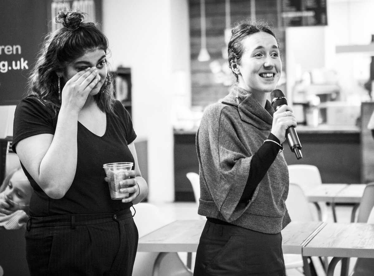 Flashback to our #event on Wednesday with this awesome photo of the <a href="/safespace92/">Safe Space</a> ladies when they realised they had won... #BristolSoup