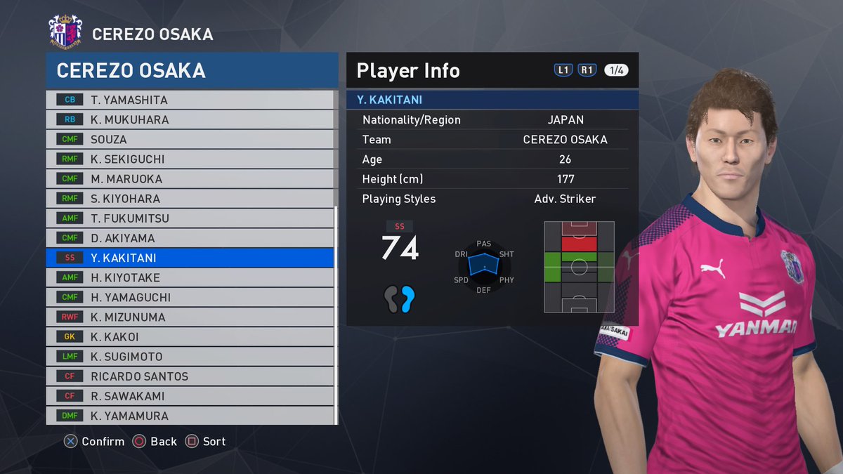 Albiore Nico M ウイイレ17 Pes17 ウイイレ17jリーグ Working On Cerezo Osaka 17 J League Cerezo Crz Official Albiore Nico M ウイイレ17 Pes17 ウイイレ17jリーグ Working On Cerezo Osaka 17 J League Cerezo Crz Official