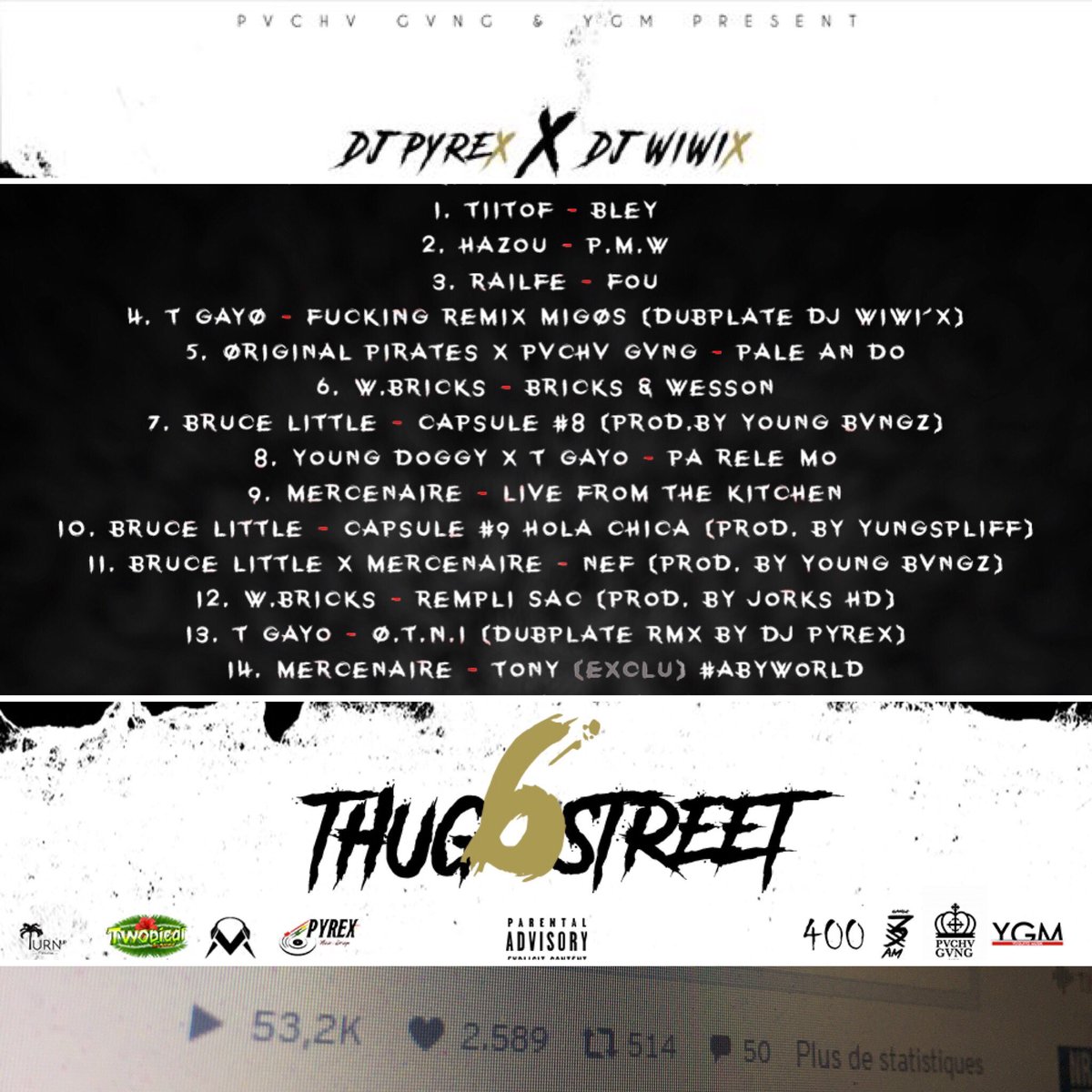 DjPyrex972's tweet photo. ๐ฃWEEK-END LET'S GO๐ป๐ธ๐ท
๐ฅTHUG STREET V.6 ๐ฅ๐๐พ CLICK MAGGLE ๐๐พ
https://t.co/ixewS0lKSj
#ygm #400 #turnupdesign #Tmg #abiworld https://t.co/jGHUByDZZ2
