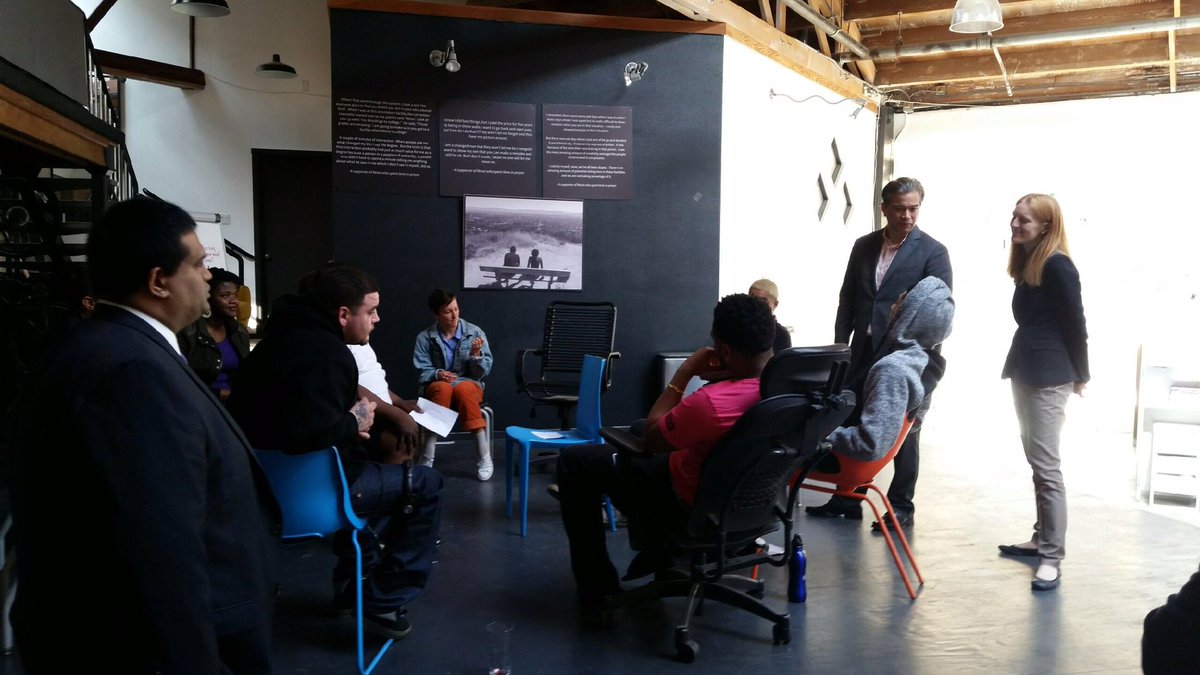 RobBonta's tweet photo. Great tour @TheResetFndn the first &amp; only campus based in #Berkeley guiding youth to college and career opportunities, over incarceration! https://t.co/H5mD73EJtL