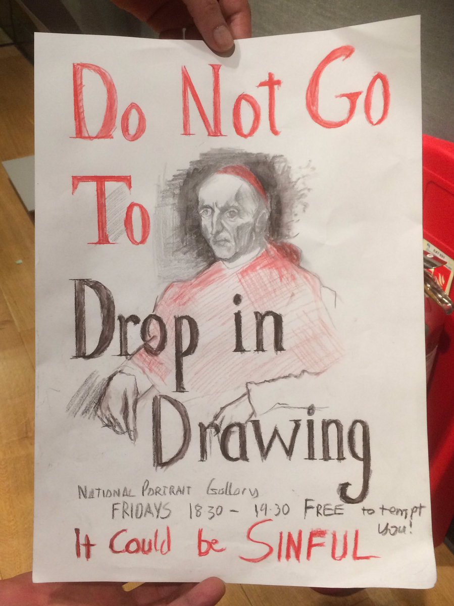 RealRobinLee's tweet photo. Great results @NPGLondon 'Poster Portraits' #NPGLateShift #DropinDrawing this evening Look! https://t.co/X6Xf7e1A9i