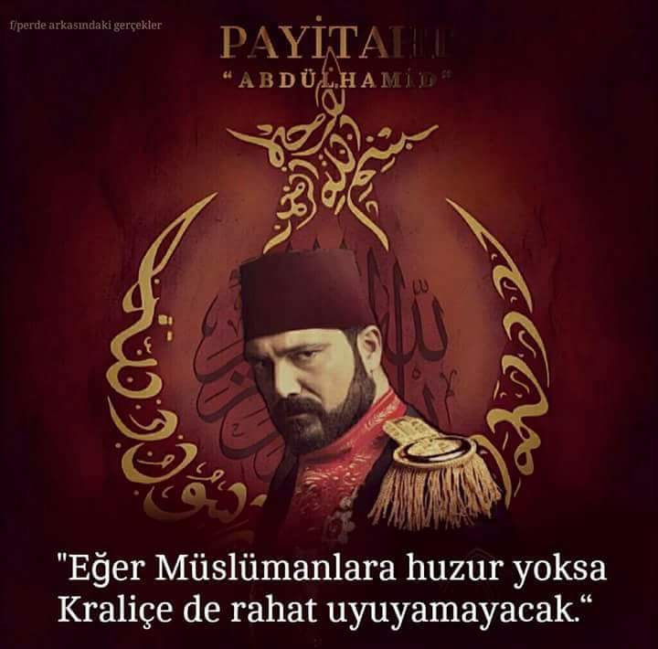 tariharsivi's tweet photo. Eğer Müslümanlara huzur yoksa,
Kraliçe de rahat uyuyamayacak. #payitaht https://t.co/gad3RpoT9J