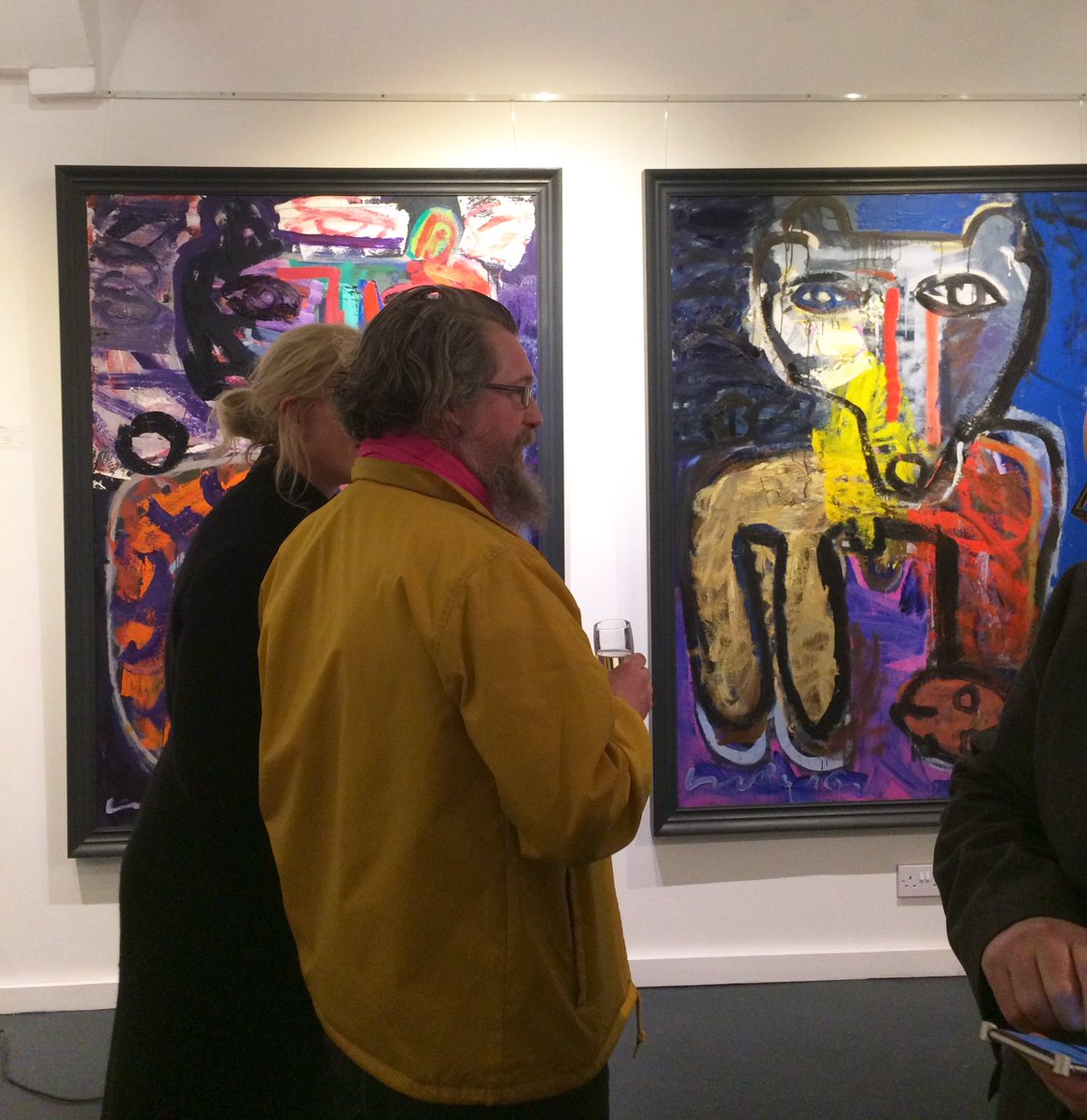 Seymour_Art's tweet photo. Luke Hannam private view tonight @ Cameron Contemporary Art, Hove. Exciting show. #lukehannam #CameronContemporary https://t.co/PnV3e2Ll6s