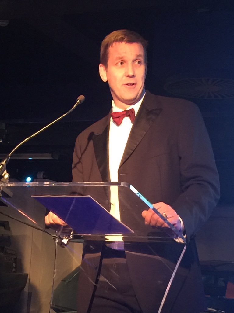 BerryRec's tweet photo. MD Chris Chown getting ready to announce the award winners 🏆 #berrygoesbond #berryawards https://t.co/99LPm05jyF