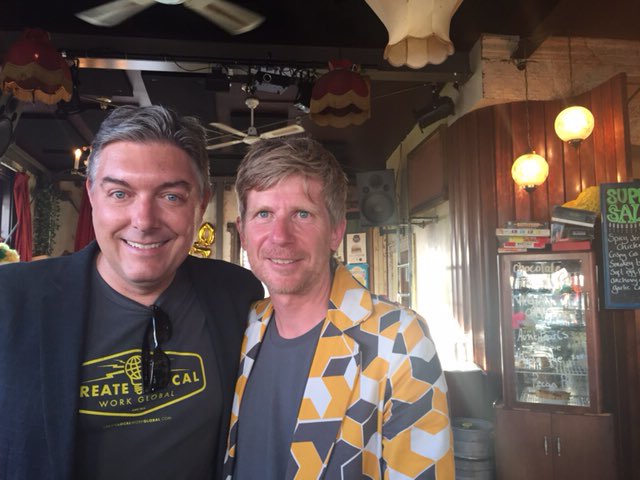 create_local's tweet image. Spotted our shirt in #NewZealand for the @SEGD "off the grid" event! Want  one? Click our bio! #digitalnomad #creative