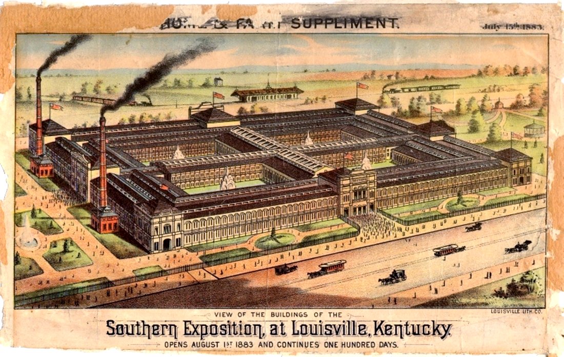 CaldwellConrad's tweet photo. See what put #Louisville on the map. 2/26/17 @ 2p.m. Encore lecture &amp; tour with #southernexpo enthusiast Mike Miller @  #CCHM Tix at door https://t.co/DjwUSOMxsT