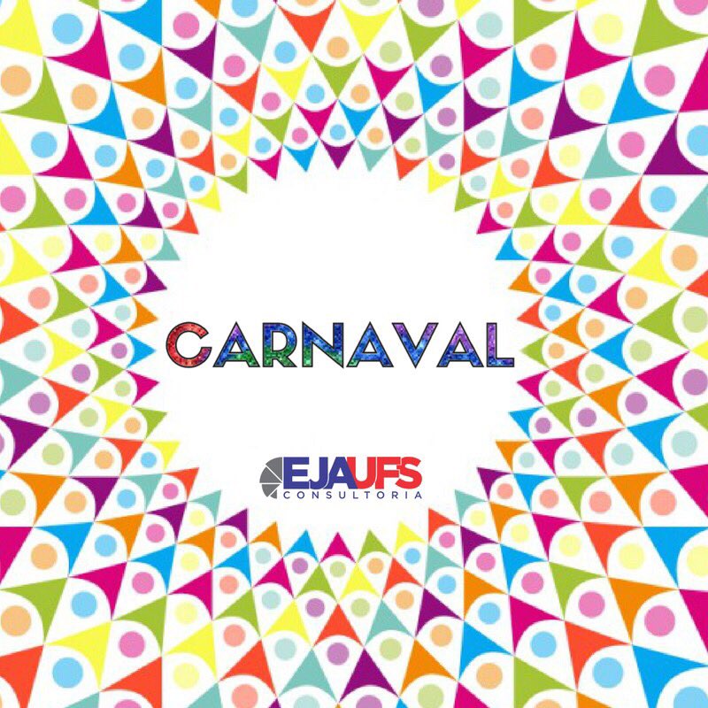 EJAUFS's tweet photo. Por hoje encerramos nossas atividades desejando um ótimo Carnaval a todos, até quarta feira. #EJAUFS #Desde93 #VidaDeEJ https://t.co/HP00P4LmKU