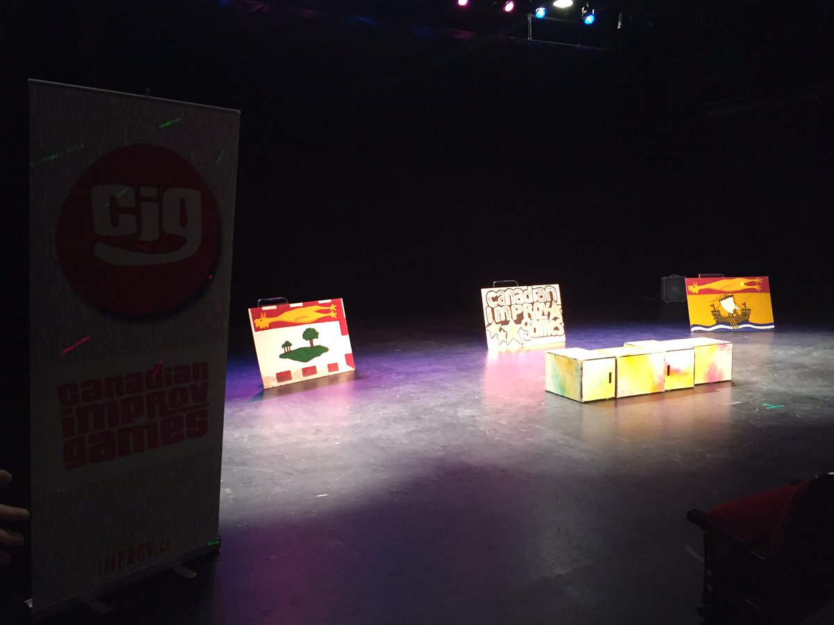 CIGMoncton's tweet photo. IT'S HAPPENING! #improv #cig #moncton #nb #pei https://t.co/yBDFhWYI1N