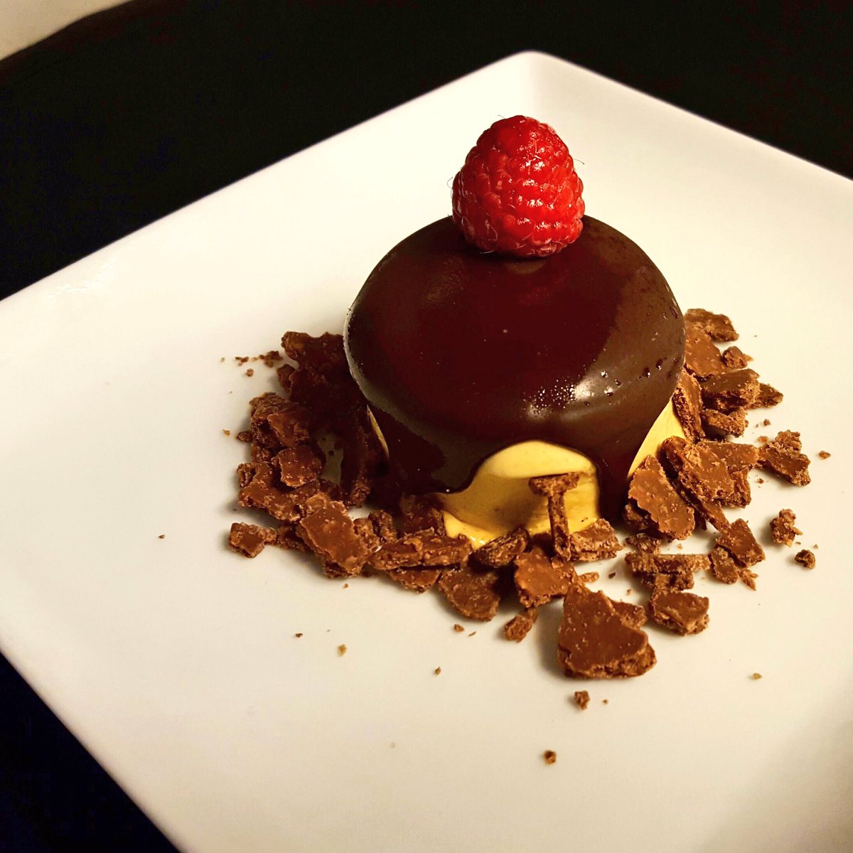 Discover the Chocolate &amp; Hazelnut Semifreddo on our new dessert menu. #TreatYourself
