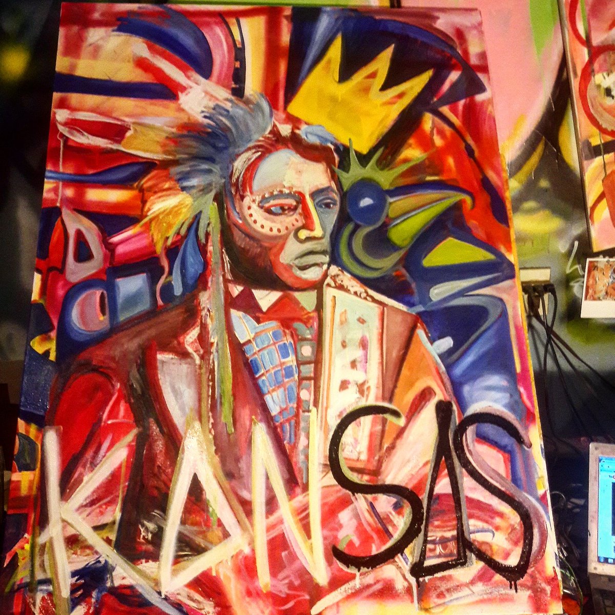 Art #kansas #native #choctaw #painting
