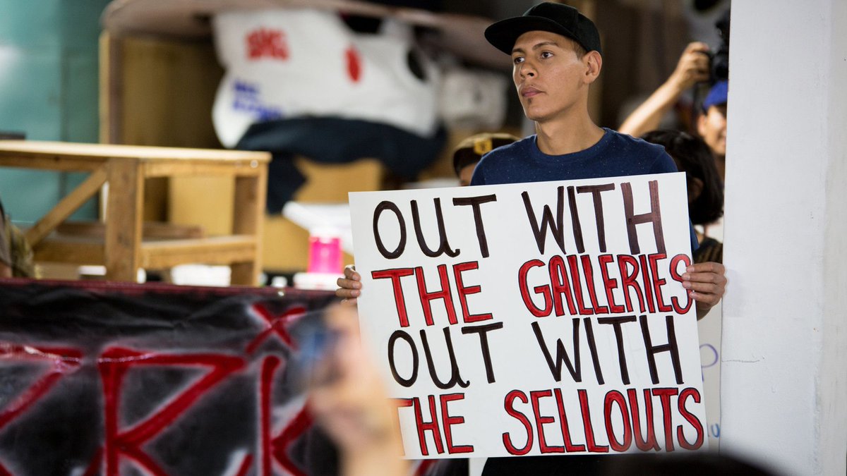 HeartMindChange's tweet photo. An arts nonprofit closes shop after 'constant attacks' by anti-gentrification activists https://t.co/kgkxRxvBaW @LATimes https://t.co/xTL7Ai0BmR