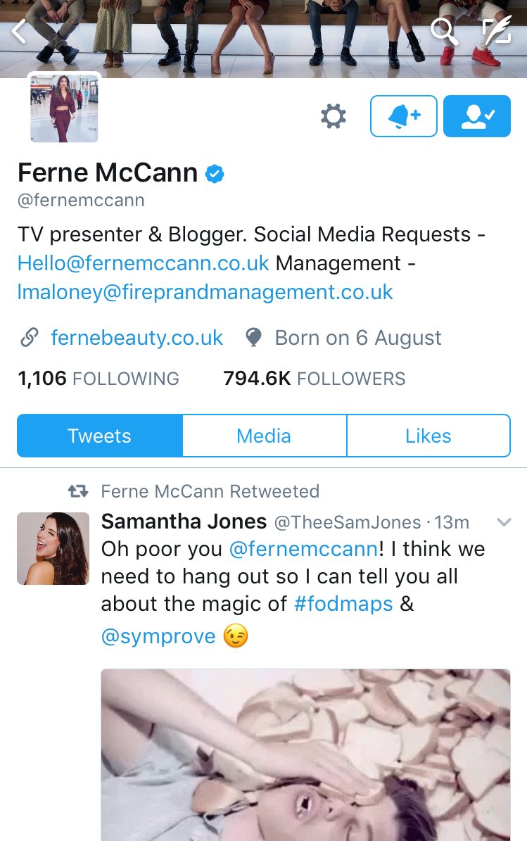 GutHealthEmpire's tweet image. Anyone else think that @fernemccann's admission to having IBS on a date was flippin' brave? (And on telly too!) #CelebsGoDating